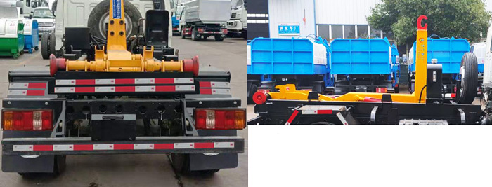 程力威牌CLW5041ZXXB6型車(chē)廂可卸式垃圾車(chē)